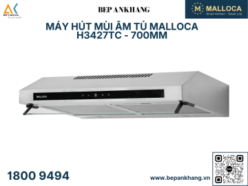 Máy hút mùi âm tủ Malloca H3427TC - 700mm